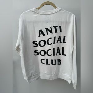 Anti Social Social Club Masochism Crewneck‎ White Size S